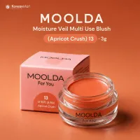 MOOLDA Moisture Veil Multi Use Blush (Apricot Crush) 13 - 3g